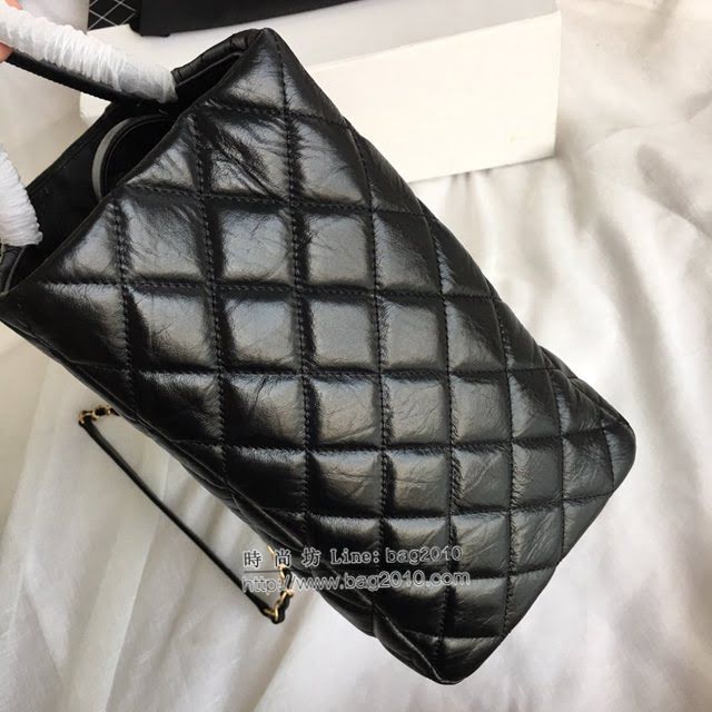 Chanel女包 香奈兒專櫃最新款購物大號手提包 Chanel菱格全皮肩背購物袋 A93525  djc4255
